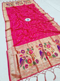 Paithani Dupatta - Golden Zari Weaving NB 11 B