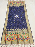 Shankari Paithani Dupatta - Golden Zari Weaving NB24  C