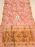 Double Pallu Paithani - 100 % Pure Silk Handloom Saree DPP1 A55
