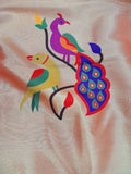 Paithani Blouse Piece - Red & Golden Zari -1 Meter PZF1 P