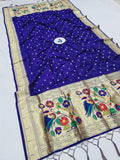 Paithani Dupatta - Golden Zari Weaving NB 11 O