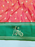 Maharani Semi Paithani Saree- NB 47  C