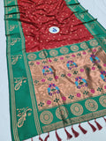 Maharani Semi Paithani Saree- NB  47  I