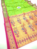 Chandrapriya Semi Paithani Saree CH5 D
