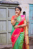 Maharani Semi Paithani Saree- NB 47 D