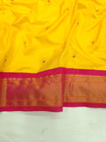 Pure Silk Kadiyal Paithani - Powerloom SLV5 I