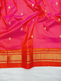Fancy pallu Paithani Chop Border- 100 % Natural Silk & Handmade