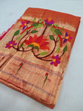 Paithani Blouse Piece - 100 % Pure Silk & Zari & Handmade PPB1 V