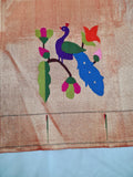 Paithani Blouse Piece - 100 % Natural Silk + zari & Handmade PPB1 I