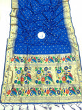 Nauvari Paithani Saree - 9 yards Soft NB34 E