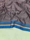 Cotton Khan Sraee- Tope Pallu 100% Cotton