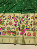 Suvarna Big Border Paithani Saree Super Soft- BBZ1 C