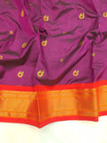 Pure Silk Kadiyal Paithani - Powerloom SLV5 L