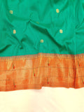 Triple Muniya Paithani - 100 % Pure Silk & Handwoven saree
