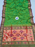 Double Pallu Paithani - 100 % Pure Silk Handloom Saree DPP1 A47