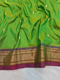 Double Pallu Paithani - 100 % Pure Silk Handloom Saree DPP1 A47
