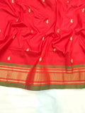 Double Pallu Paithani - 100 % Pure Silk Handloom Saree DPP1 A49