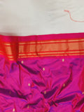 Double Pallu Paithani - 100 % Pure Silk Handloom Saree DPP1 A41