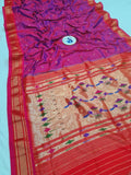 Double Pallu Paithani - 100 % Pure Silk Handloom Saree DPP1 A41
