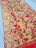Allover Pure Silk Paithani Dupatta 100% Handloom PPD3 A