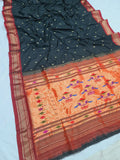 Double Pallu Paithani - 100 % Pure Silk Handloom Saree DPP1 A57