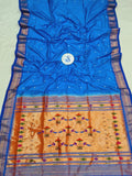 Double Pallu Paithani - 100 % Pure Silk Handloom Saree DPP1 A60