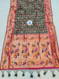 Kumudini Semi Paithani Saree - MB16 F