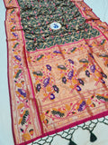 Kumudini Semi Paithani Saree - MB16 F