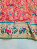 Kumudini Semi Paithani Saree - MB16 J