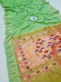 Double Pallu Paithani - 100 % Pure Silk Handloom Saree DPP1 A67