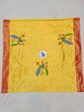 Paithani Blouse Piece - 100 % Natural Silk + zari & Handmade PPB1 Y