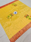 Paithani Blouse Piece - 100 % Natural Silk + zari & Handmade PPB1 W