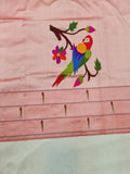 Paithani Blouse Piece - 100 % Natural Silk + zari & Handmade PPB1 U