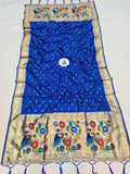 Paithani Dupatta - Golden Zari Weaving NB 11 N