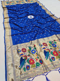 Paithani Dupatta - Golden Zari Weaving NB 11 N
