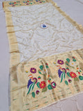 Paithani Dupatta - Golden Zari Weaving NB 11 E