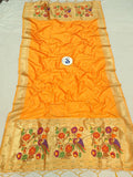 Paithani Dupatta - Golden Zari Weaving NB 11 C