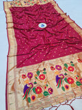 Paithani Dupatta - Golden Zari Weaving NB 11 K
