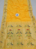 Mor Popat Semi Paithani Saree- NB14 E