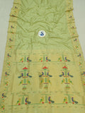 Mor Popat Semi Paithani Saree- NB14 M