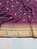 Nauvari Paithani Saree - 9 yards Soft NB34 F