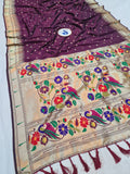 Nauvari Paithani Saree - 9 yards Soft NB34 F