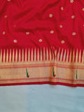 Nauvari Paithani Saree - 9 yards Soft NB34 G