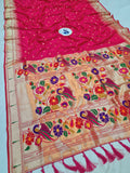 Nauvari Paithani Saree - 9 yards Soft NB34 I