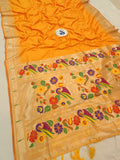Nauvari Paithani Saree - 9 yards Soft NB34 L