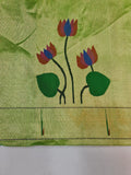 Paithani Blouse Piece - 100 % Natural Silk + zari & Handmade PPB1