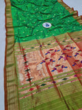 Double Pallu Paithani - 100 % Pure Silk Handloom Saree DPP1 A74