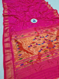Double Pallu Paithani - 100 % Pure Silk Handloom Saree DPP1 A83