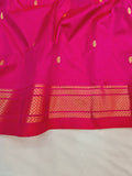 Double Pallu Paithani - 100 % Pure Silk Handloom Saree DPP1 A83