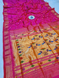 Double Pallu Paithani - 100 % Pure Silk Handloom Saree DPP1 A91